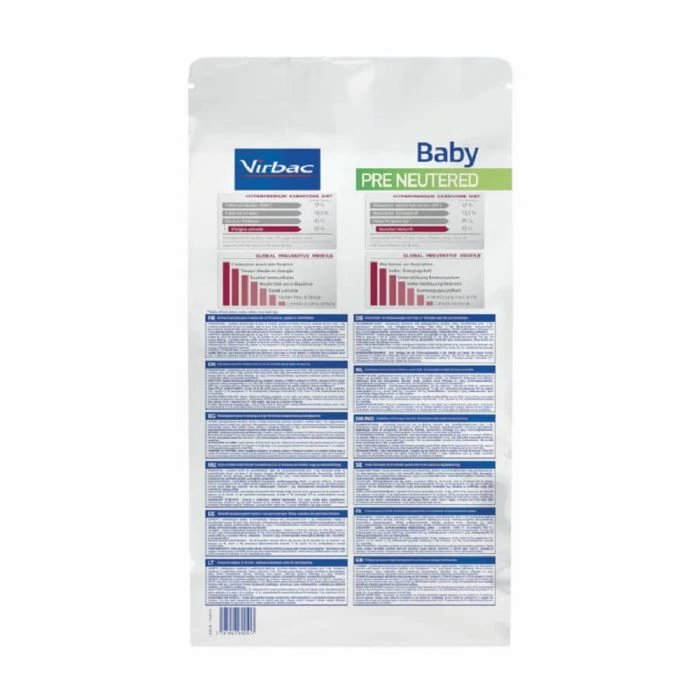 Virbac Veterinary HPM Baby Pre Neutered Cat 3 Kg 3 Virbac Veterinary HPM Baby Pre Neutered Cat 3 Kg - immagine 3