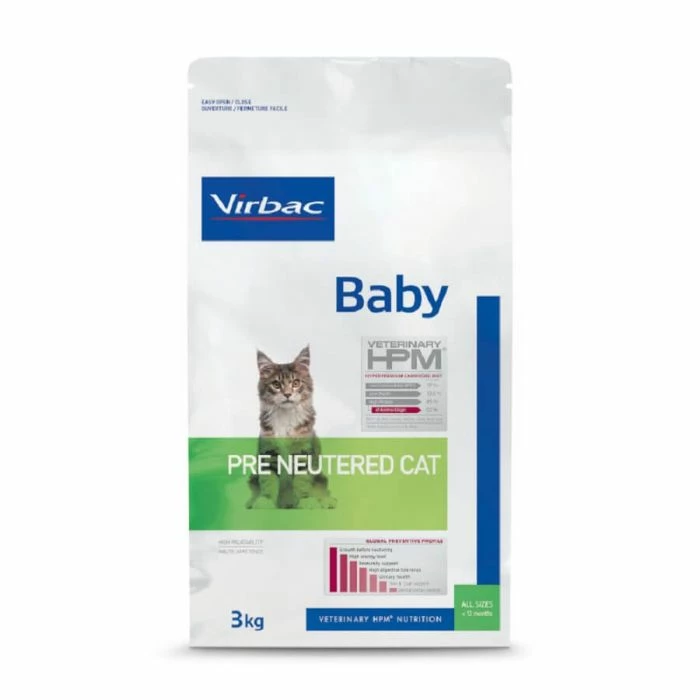 Virbac Veterinary HPM Baby Pre Neutered Cat 3 Kg 2 Virbac Veterinary HPM Baby Pre Neutered Cat 3 Kg - immagine 2