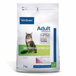 Virbac Veterinary HPM Adult Neutered & Entire Cat Salmon 7 Kg