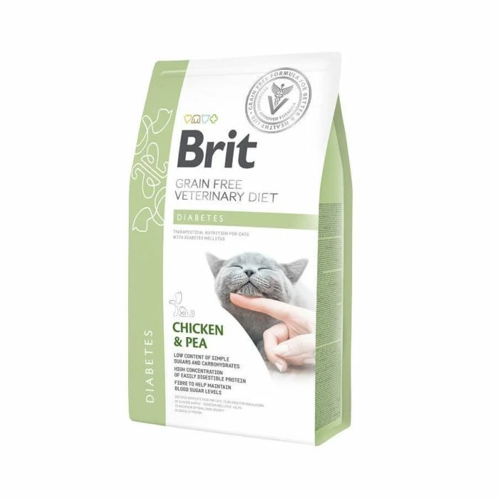 Brit Veterinary Grain Free Brit Vet Diet Cat Diabetes Senza Cereali 5 Kg 1 Brit Veterinary Grain Free Brit Vet Diet Cat Diabetes Senza Cereali 5 Kg