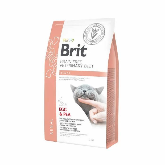 Brit Veterinary Grain Free Brit Vet Diet Cat Renal Grain Free 2 Kg 1 Brit Veterinary Grain Free Brit Vet Diet Cat Renal Grain Free 2 Kg