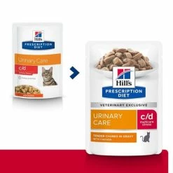 Hill's Prescription Diet Hill's Prescription Diet Feline C/D Urinary Stress Al Pollo Bustine 12 X 85 G