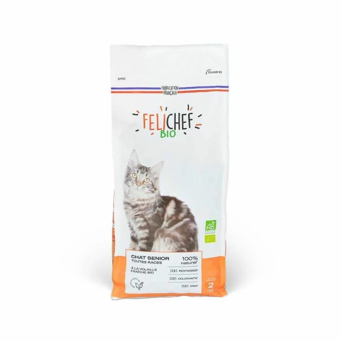 Felichef Crocchette BIO Gatto Senior 2 Kg 1 Felichef Crocchette BIO Gatto Senior 2 Kg