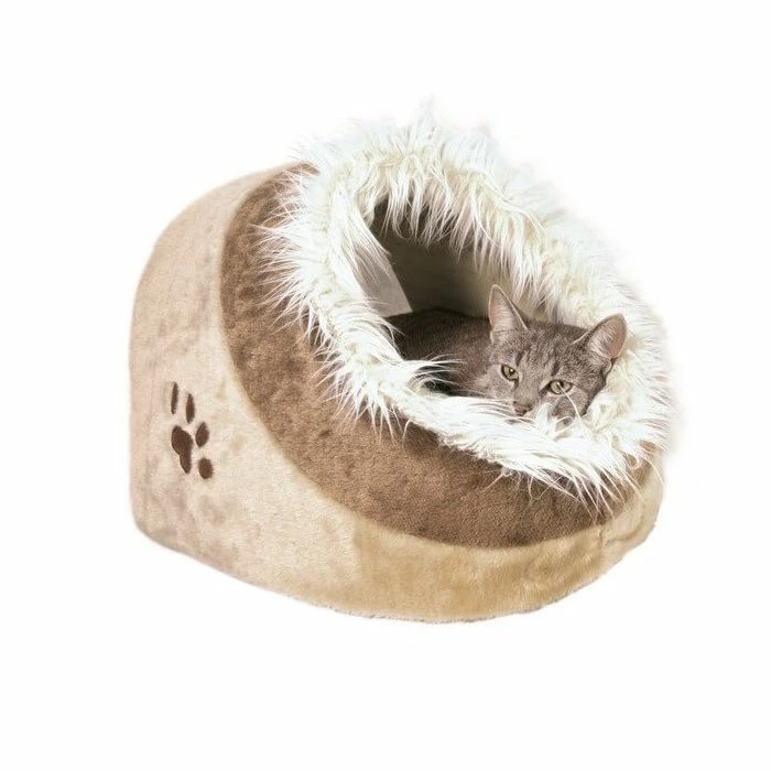 Trixie Igloo Minou Beige Gatto 41 × 30 × 50 Cm 2 Trixie Igloo Minou Beige Gatto 41 × 30 × 50 Cm - immagine 2