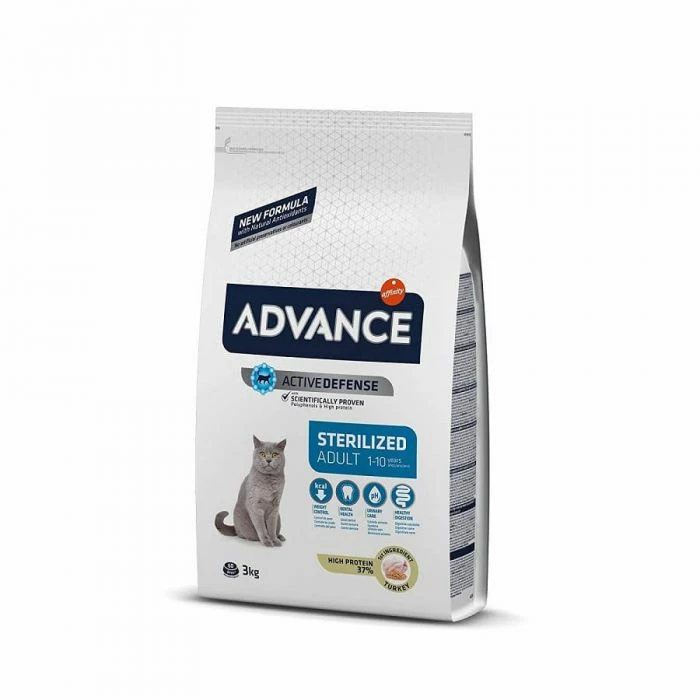 Advance Sterilized Gatto Al Tacchino 3 Kg 2 Advance Sterilized Gatto Al Tacchino 3 Kg - immagine 2