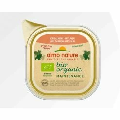 Almo Bio Organic Almo Nature Bio Organic Maintenance Con Salmone Per Gatto 19 X 85 G