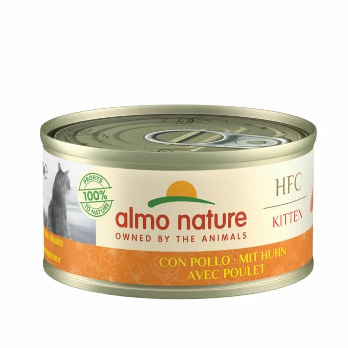 Almo Nature HFC Natural Kitten Pollo Per Gatto 24 X 70 G 1 Almo Nature HFC Natural Kitten Pollo Per Gatto 24 X 70 G