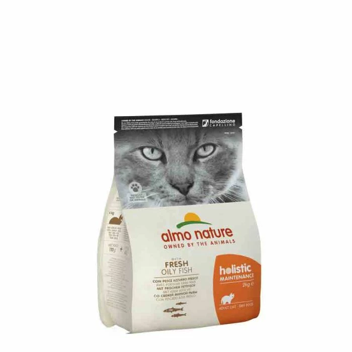 Almo Nature Holistic Pesce Blu E Riso Per Gatto 2 Kg 1 Almo Nature Holistic Pesce Blu E Riso Per Gatto 2 Kg