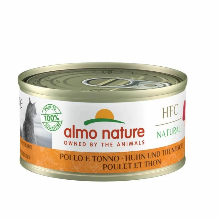 Almo HFC Natural Almo Nature HFC Natural Pollo Con Tonno Per Gatto 24 X 70 G 1 Almo HFC Natural Almo Nature HFC Natural Pollo Con Tonno Per Gatto 24 X 70 G