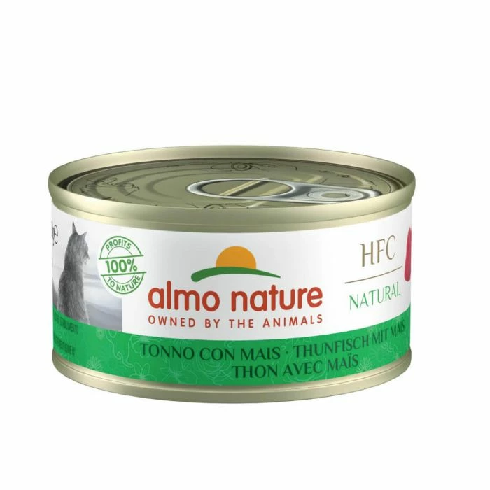 Almo HFC Natural Almo Nature HFC Natural Tonno Con Mais Per Gatto 24 X 70 G 1 Almo HFC Natural Almo Nature HFC Natural Tonno Con Mais Per Gatto 24 X 70 G