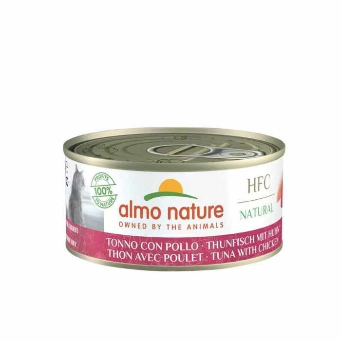 Almo Classic Almo Nature HFC Natural Tonno E Pollo Per Gatto 24 X 150 G 1 Almo Classic Almo Nature HFC Natural Tonno E Pollo Per Gatto 24 X 150 G
