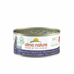Almo Classic Almo Nature HFC Natural Tonno Pollo E Prosciutto Per Gatto 24 X 150 G