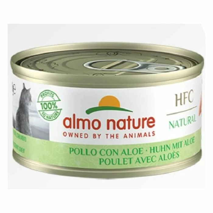 Almo Nature HFC Light Pollo E Aloe Per Gatto 24 X 70 G 2 Almo Nature HFC Light Pollo E Aloe Per Gatto 24 X 70 G - immagine 2