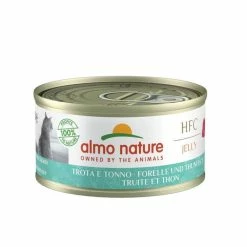 Almo Nature HFC Jelly Trota E Tonno Per Gatto 24 X 70 G