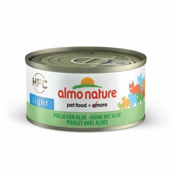 Almo Nature HFC Light Pollo E Aloe Per Gatto 24 X 70 G 1 Almo Nature HFC Light Pollo E Aloe Per Gatto 24 X 70 G