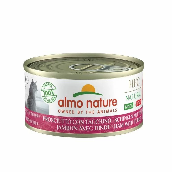 Almo HFC Natural Almo Nature Gatto Natural HFC Senza Cereali Made In Italy Prosciutto Tacchino 24 X 70 G 1 Almo HFC Natural Almo Nature Gatto Natural HFC Senza Cereali Made In Italy Prosciutto Tacchino 24 X 70 G