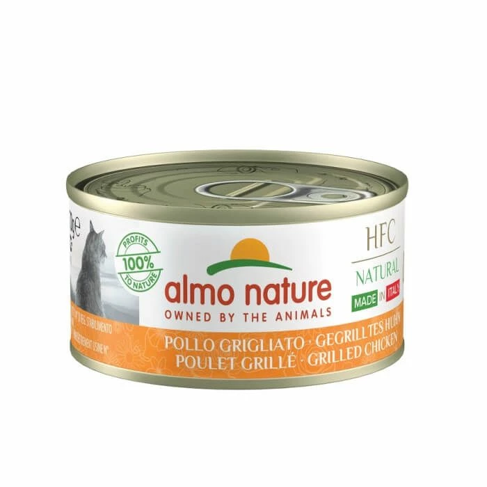 Almo HFC Natural Almo Nature Gatto Natural HFC Senza Cereali Made In Italy Pollo Grigliato 24 X 70 G 1 Almo HFC Natural Almo Nature Gatto Natural HFC Senza Cereali Made In Italy Pollo Grigliato 24 X 70 G