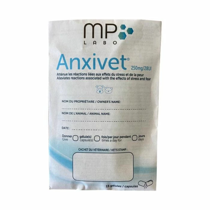 MP Labo Anxivet 250 Mg 30 Capsule 1 MP Labo Anxivet 250 Mg 30 Capsule