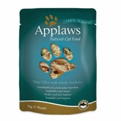 Applaws Bustina Gatto Tonno Acciughe 12 X 70 G