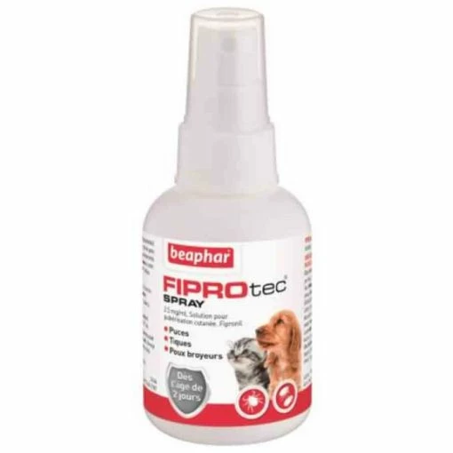 Beaphar Fiprotec Spray Cane E Gatto 100 Ml -Alimentazione Gatto negozio beaphar fiprotec spray chiens et chats 100 ml