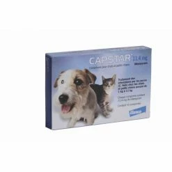Capstar 11,4 Per Gatti E Cani Piccoli -Alimentazione Gatto negozio capstar 11.4 mg pour chat et petit chien
