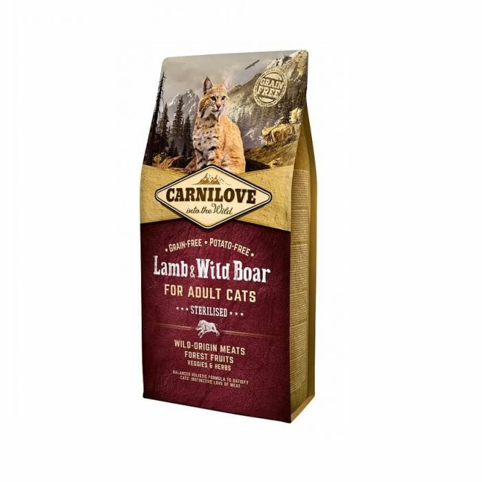 Carnilove Adult Carnilove Agnello E Cinghiale Per Gatto 2 Kg