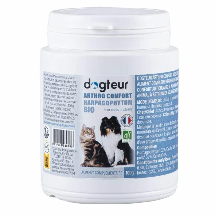 Dogteur Arthro Confort Bio Arpagofito 100 G 1 Dogteur Arthro Confort Bio Arpagofito 100 G
