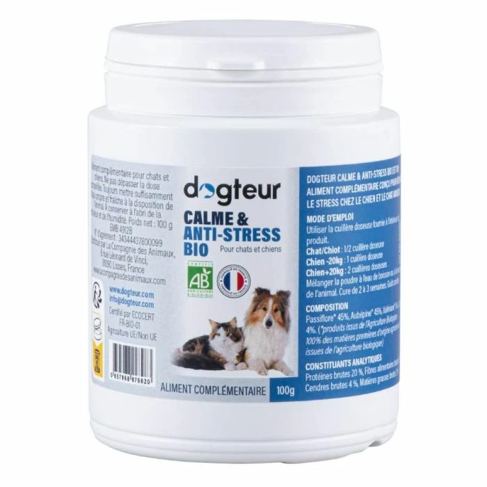 Dogteur Phyto Dogteur Calma E Anti-Stress Bio Cane E Gatto 100 G 1 Dogteur Phyto Dogteur Calma E Anti-Stress Bio Cane E Gatto 100 G
