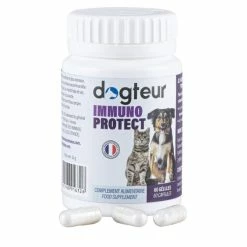 Dogteur Immuno Protect 60cpr -Alimentazione Gatto negozio dogteur immuno protect 60 gelules 2