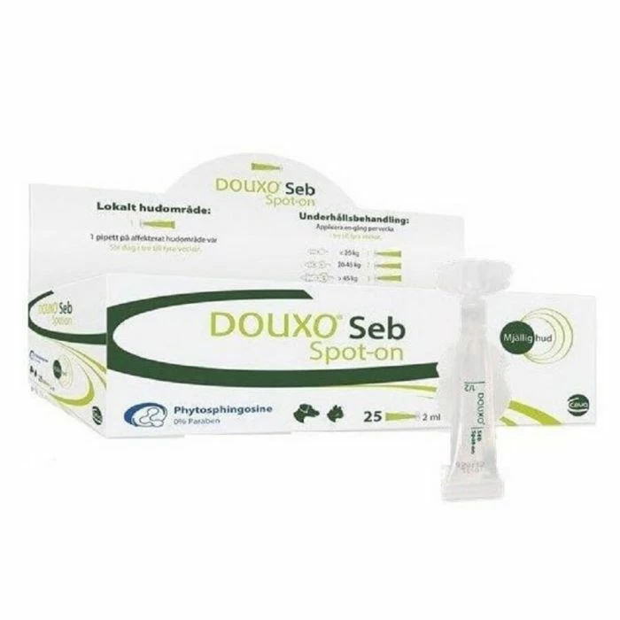 Douxo Seborrea Spot-on 25 Pipette 2 Douxo Seborrea Spot-on 25 Pipette - immagine 2