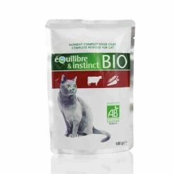 Equilibre & Instinct Equilibre & Instinct Bio Manzo Per Gatto 22 X 100 G