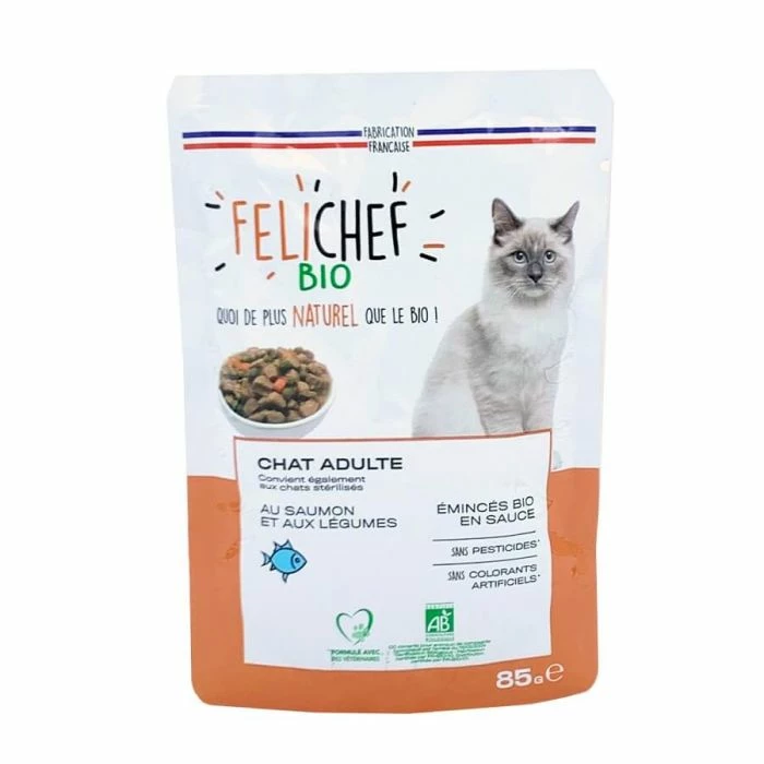 Felichef Straccetti In Salsa Salmone BIO 12 X 85 G