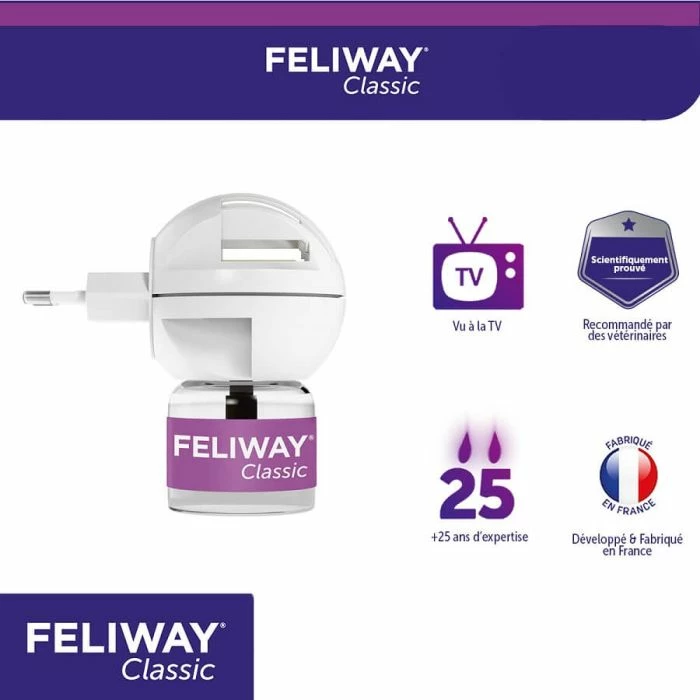 Feliway Classic Feliway Diffusore + Ricarica 48ml (30 Giorni) 2 Feliway Classic Feliway Diffusore + Ricarica 48ml (30 Giorni) - immagine 2