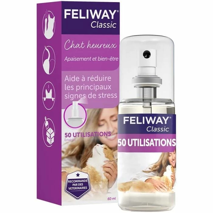 Feliway Classic Feliway Spray 60 Ml 2 Feliway Classic Feliway Spray 60 Ml - immagine 2