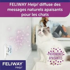 Feliway Help Diffusore + Cartuccia 7giorni -Alimentazione Gatto negozio feliway help diffuseur cartouche 7 jours 7