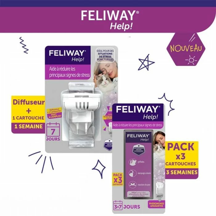 Feliway Help Pack 3 Cartucce 7 Jours 9 Feliway Help Pack 3 Cartucce 7 Jours - immagine 9