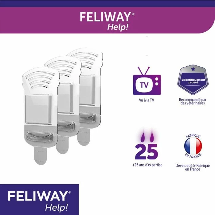 Feliway Help Pack 3 Cartucce 7 Jours 2 Feliway Help Pack 3 Cartucce 7 Jours - immagine 2
