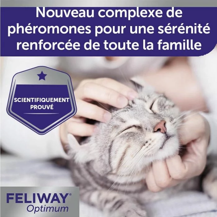 Feliway Optimum Diffusore + Ricarica 48ml (30 Giorni) 5 Feliway Optimum Diffusore + Ricarica 48ml (30 Giorni) - immagine 5