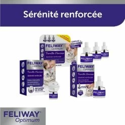Feliway Optimum Diffusore + Ricarica 48ml (30 Giorni) 17 Feliway Optimum Diffusore + Ricarica 48ml (30 Giorni) -Alimentazione Gatto negozio feliway optimum diffuseur recharge 48 ml 30 jours 9