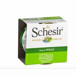 Schesir Filetti Di Pollo In Gelatina Per Gatto 14 X 85 G