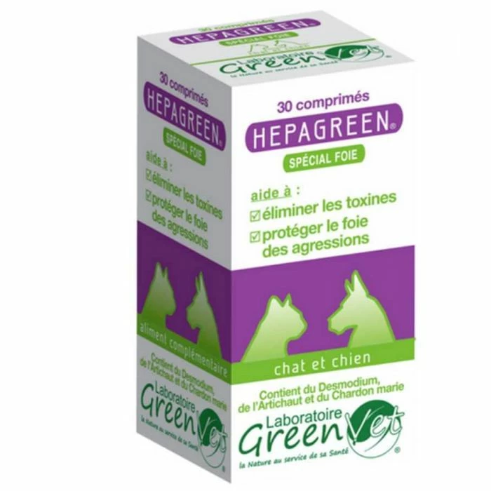 GREENVET Hepagreen Speciale Fegato Cane & Gatto 30 Cp 1 GREENVET Hepagreen Speciale Fegato Cane & Gatto 30 Cp