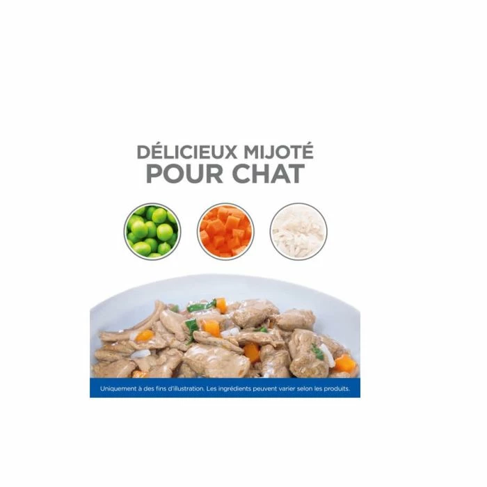 Hill's Science Plan Hill's Science Plan Feline Adult Healthy Cuisine 12 X 80 G 2 Hill's Science Plan Hill's Science Plan Feline Adult Healthy Cuisine 12 X 80 G - immagine 2