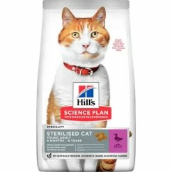 Hill's Science Plan Hill's Science Plan Feline Adult Sterilised Cat All'anatra 3 Kg -Alimentazione Gatto negozio hill s science plan feline young adult sterilised cat canard 3 kg