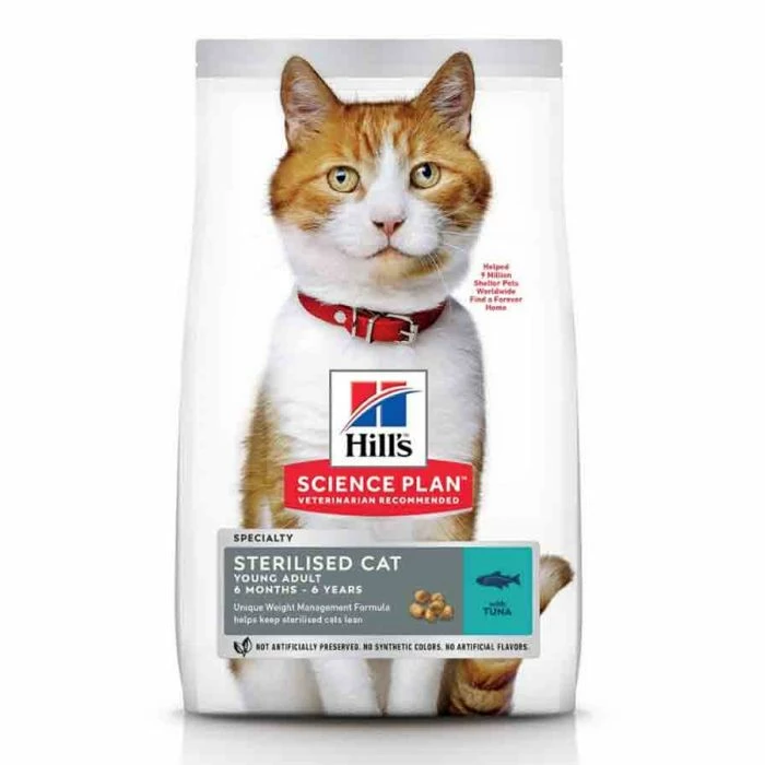 Hill's Science Plan Hill's Science Plan Feline Adult Sterilised Cat Al Tonno 3 Kg 1 Hill's Science Plan Hill's Science Plan Feline Adult Sterilised Cat Al Tonno 3 Kg