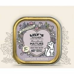 Lily's Kitchen Lily's Kitchen Marvellously Paté Senza Cereali Con Pollo Per Gatto Senior 19 X 85 G 4 Lily's Kitchen Lily's Kitchen Marvellously Paté Senza Cereali Con Pollo Per Gatto Senior 19 X 85 G -Alimentazione Gatto negozio lily s kitchen chat mature poulet 19 x 85 g