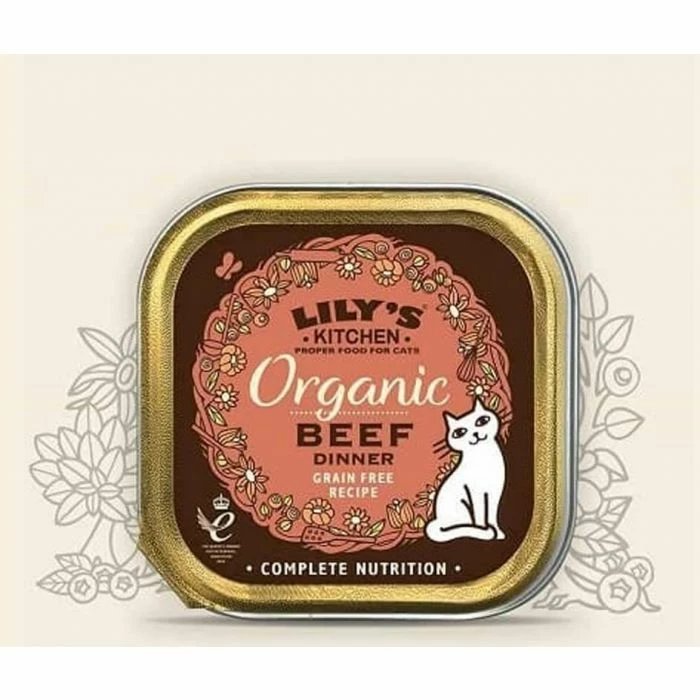 Lily's Kitchen Lily's Kitchen Organic Bio Con Manzo Per Gatti 19 X 85 G 2 Lily's Kitchen Lily's Kitchen Organic Bio Con Manzo Per Gatti 19 X 85 G - immagine 2