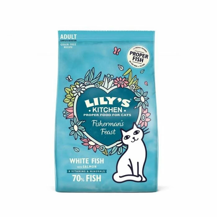 Lily's Kitchen Lily's Kitchen Crochette Senza Cereali Con Pesce Per Gatto 2 Kg 1 Lily's Kitchen Lily's Kitchen Crochette Senza Cereali Con Pesce Per Gatto 2 Kg