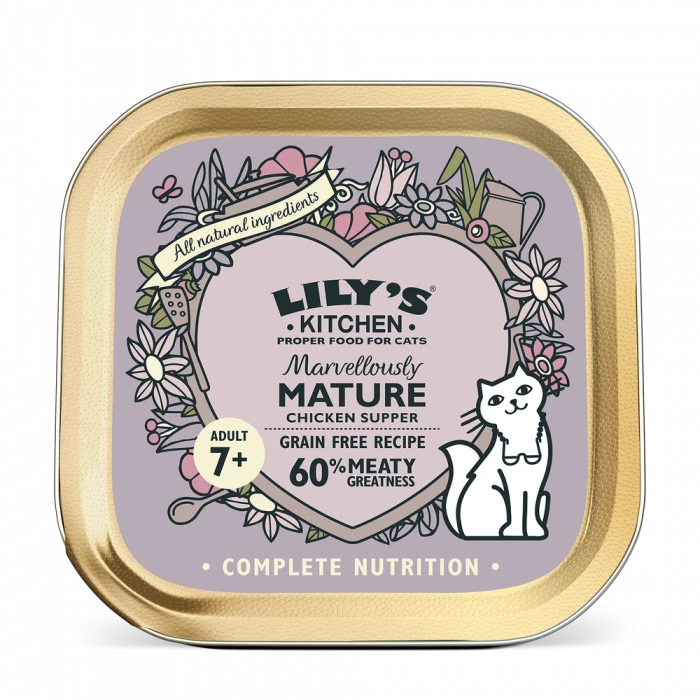 Lily's Kitchen Lily's Kitchen Marvellously Paté Senza Cereali Con Pollo Per Gatto Senior 19 X 85 G 1 Lily's Kitchen Lily's Kitchen Marvellously Paté Senza Cereali Con Pollo Per Gatto Senior 19 X 85 G