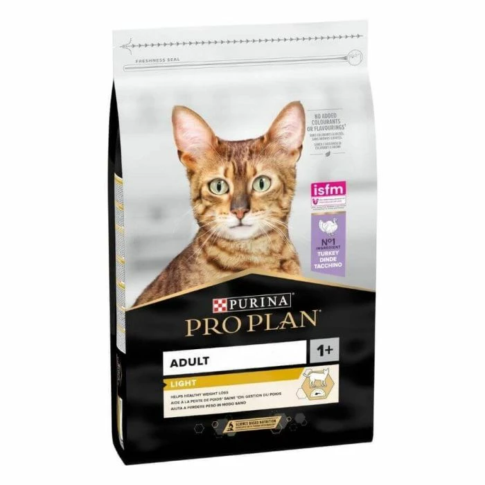 ProPlan Purina Pro Plan Cat Light Adult 1+ Tacchino 10 Kg. 1 ProPlan Purina Pro Plan Cat Light Adult 1+ Tacchino 10 Kg.