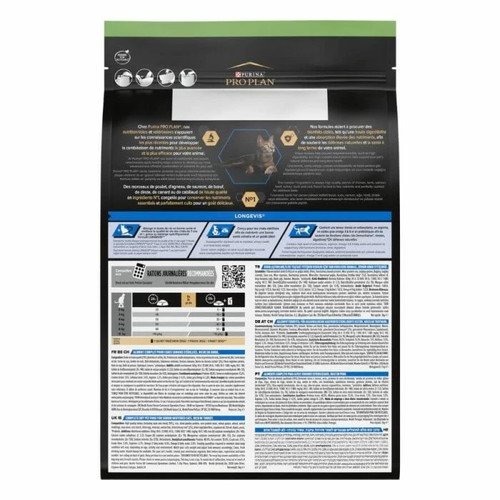 Purina Proplan Longevis Senior Cat Sterilised Tacchino 3 Kg 3 Purina Proplan Longevis Senior Cat Sterilised Tacchino 3 Kg - immagine 3